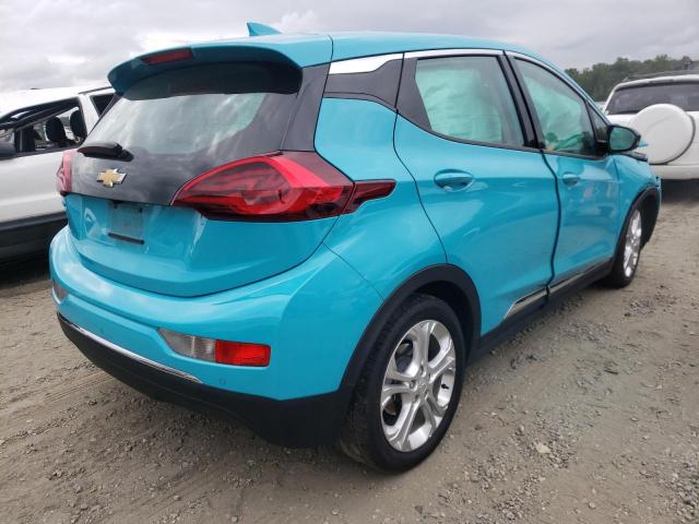 1G1FY6S01L4147677 - 2020 CHEVROLET BOLT EV LT TURQUOISE photo 4