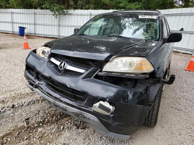 2HNYD18685H511006 - 2005 ACURA MDX TOURIN BLACK photo 9