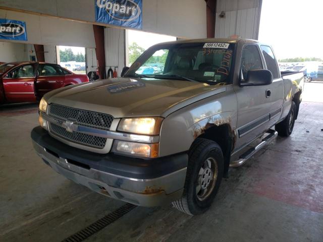 2GCEK19V031331402 - 2003 CHEVROLET SILVERADO SILVER photo 2