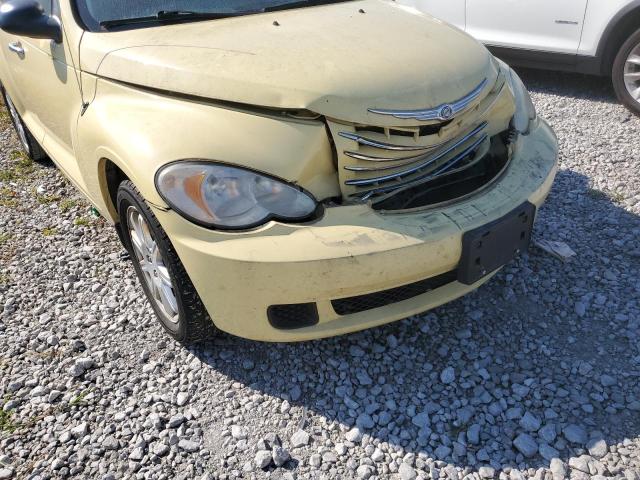 3A4FY58BX7T603924 - 2007 CHRYSLER PT CRUISER YELLOW photo 9