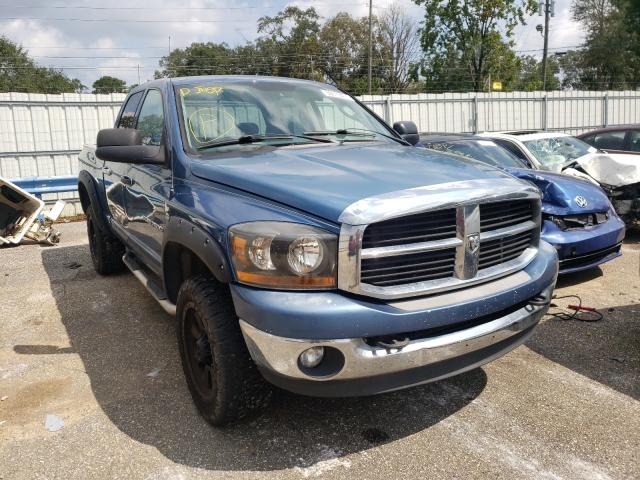 1D7KS28C26J137897 - 2006 DODGE RAM 2500 S BLUE photo 1