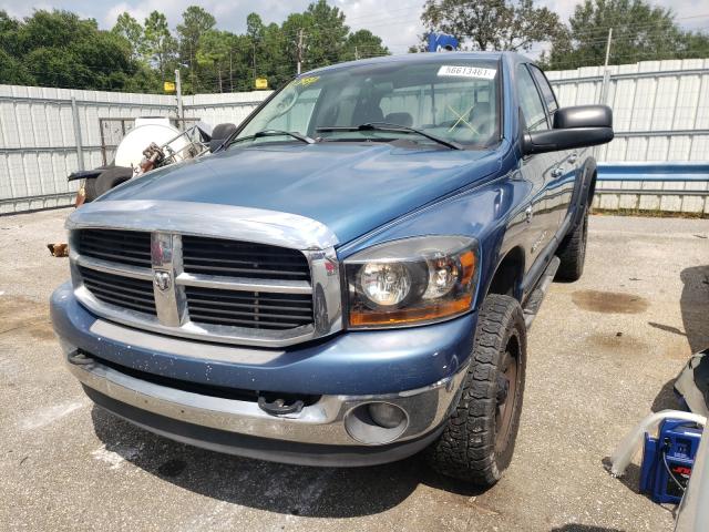 1D7KS28C26J137897 - 2006 DODGE RAM 2500 S BLUE photo 2