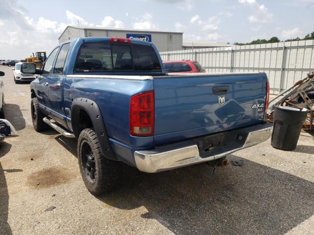 1D7KS28C26J137897 - 2006 DODGE RAM 2500 S BLUE photo 3