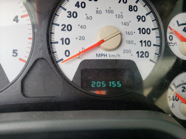 1D7KS28C26J137897 - 2006 DODGE RAM 2500 S BLUE photo 8