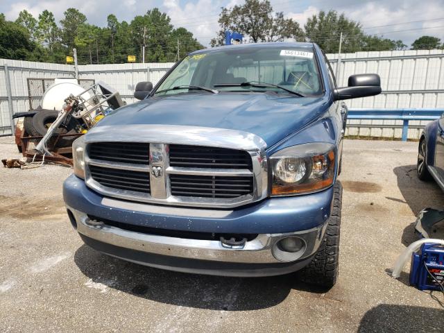 1D7KS28C26J137897 - 2006 DODGE RAM 2500 S BLUE photo 9