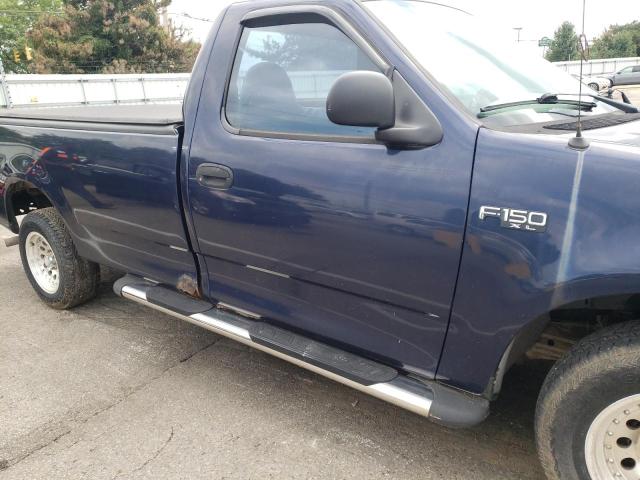 2FTRF17204CA97928 - 2004 FORD F-150 HERI BLUE photo 9