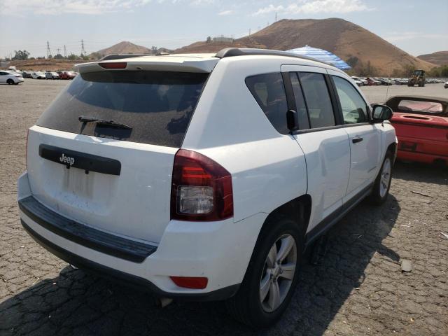 1C4NJCBA9GD536040 - 2016 JEEP COMPASS SP WHITE photo 4