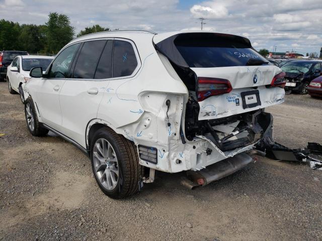 5UXCR6C56KLK85199 - 2019 BMW X5 XDRIVE4 WHITE photo 3