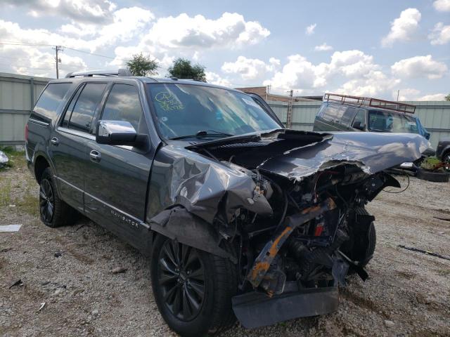 5LMJJ2HT2FEJ12475 - 2015 LINCOLN NAVIGATOR ნაცრისფერი ფოტო 1