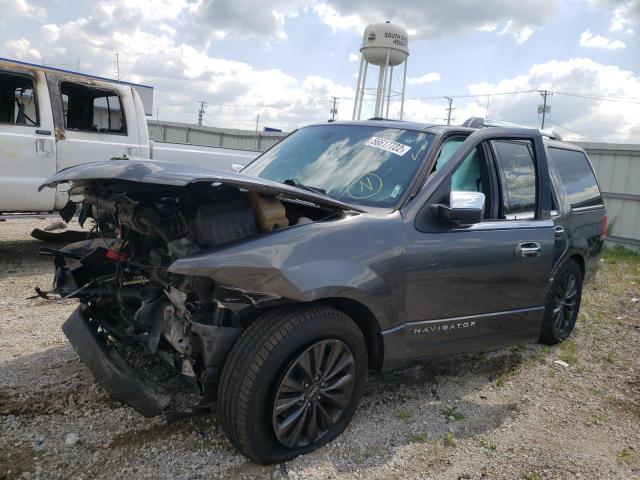 5LMJJ2HT2FEJ12475 - 2015 LINCOLN NAVIGATOR ნაცრისფერი ფოტო 2