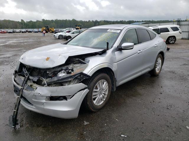 5J6TF3H57CL006968 - 2012 HONDA CROSSTOUR SILVER photo 2