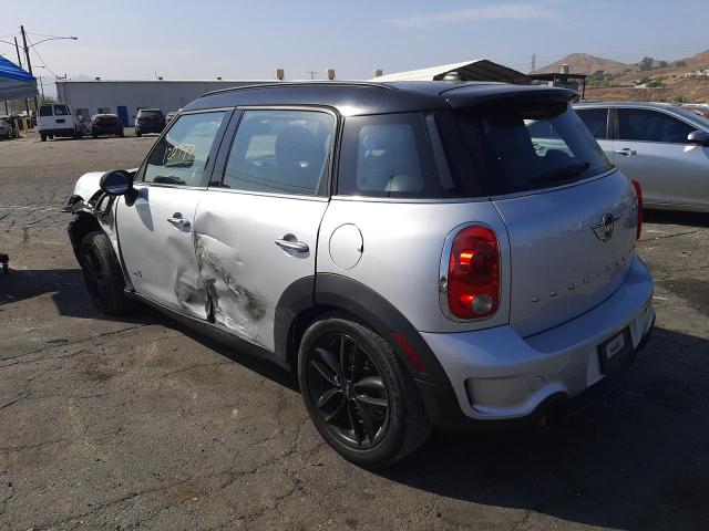 WMWZC5C52DWP34061 - 2013 MINI COOPER S C SILVER photo 3