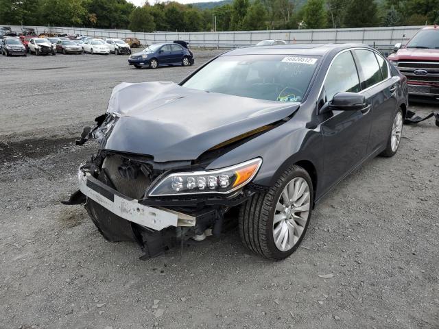 JH4KC1F58EC000759 - 2014 ACURA RLX TECH GRAY photo 2