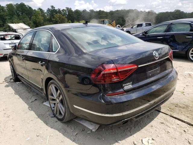 1VWDT7A33HC029316 - 2017 VOLKSWAGEN PASSAT R-L BLACK photo 3
