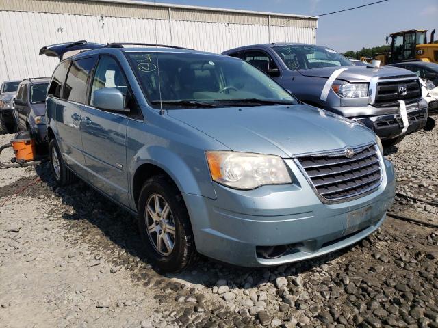 2A8HR54P28R709732 - 2008 CHRYSLER TOWN & COU BLUE photo 1