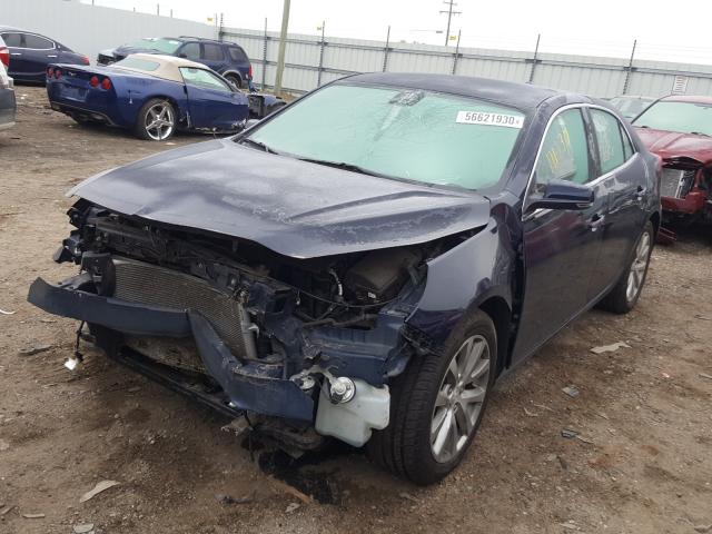 1G11E5SA0GU142935 - 2016 CHEVROLET MALIBU LIM 蓝色 照片 2