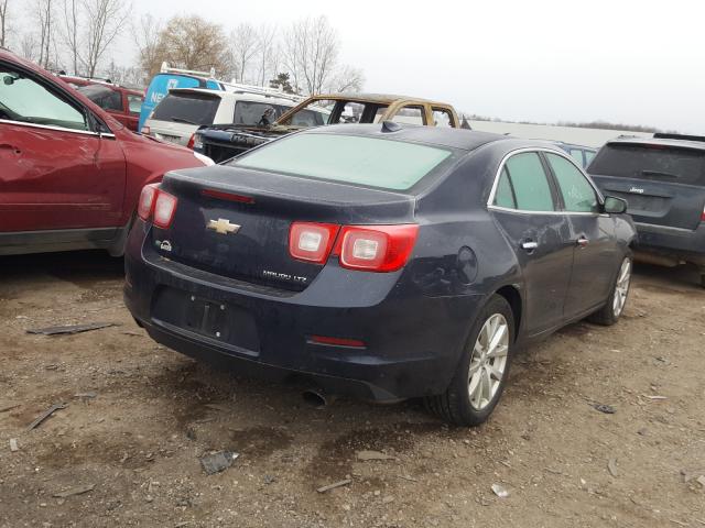 1G11E5SA0GU142935 - 2016 CHEVROLET MALIBU LIM 蓝色 照片 4