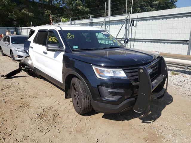 1FM5K8AR5HGA36664 - 2017 FORD EXPLORER P WHITE photo 1