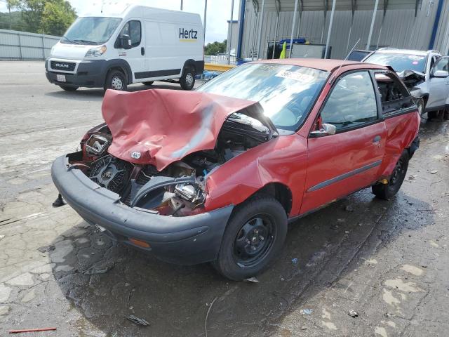 2C1MR2298T6728513 - 1996 GEO METRO BASE RED photo 2