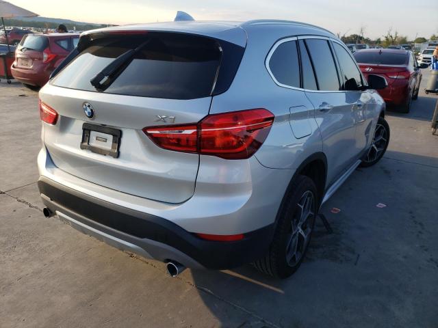 WBXHT3C30J5K24930 - 2018 BMW X1 XDRIVE2 SILVER photo 4