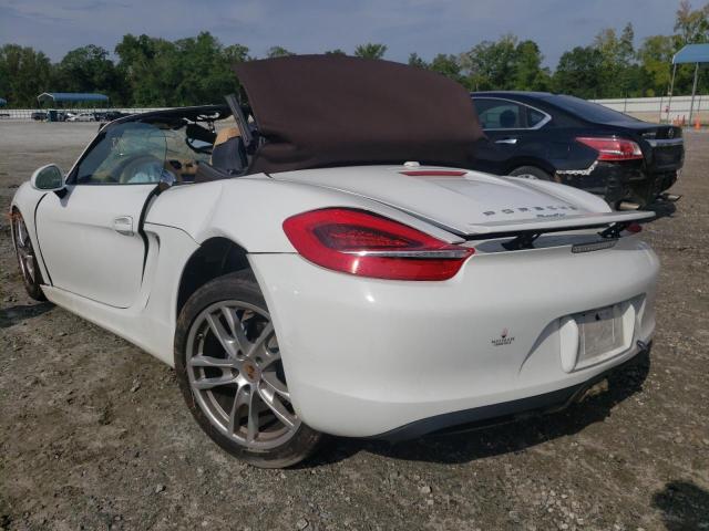 WP0CA2A86ES120259 - 2014 PORSCHE BOXSTER WHITE photo 3