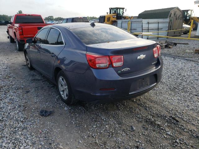 1G11B5SL3EF268606 - 2014 CHEVROLET MALIBU LS BLUE photo 3