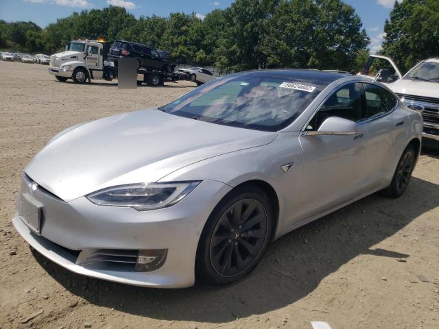 5YJSA1E22HF231405 - 2017 TESLA MODEL S Gümüş foto 2