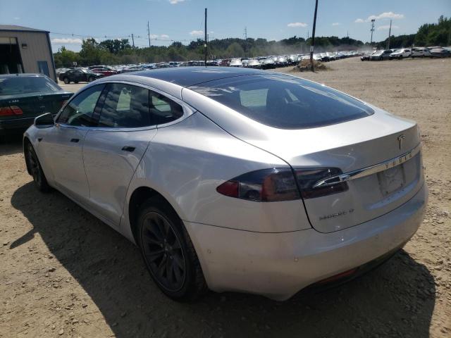 5YJSA1E22HF231405 - 2017 TESLA MODEL S SILVER photo 3