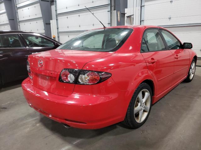 1YVHP80C085M39893 - 2008 MAZDA 6 I RED photo 4