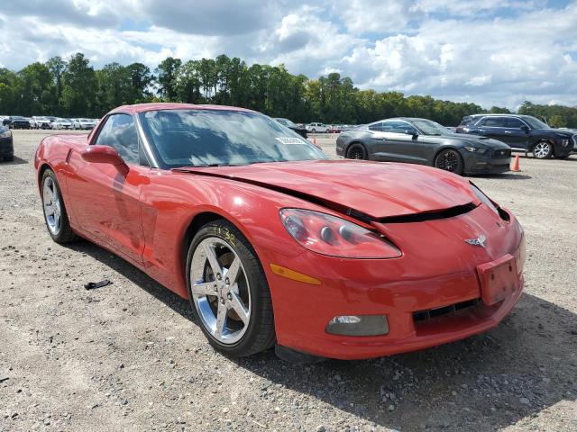 1G1YY25W185115881 - 2008 CHEVROLET CORVETTE RED photo 1