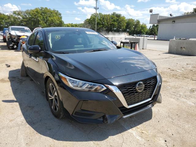 3N1AB8CV8LY246294 - 2020 NISSAN SENTRA SV BLACK photo 1