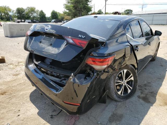 3N1AB8CV8LY246294 - 2020 NISSAN SENTRA SV BLACK photo 9