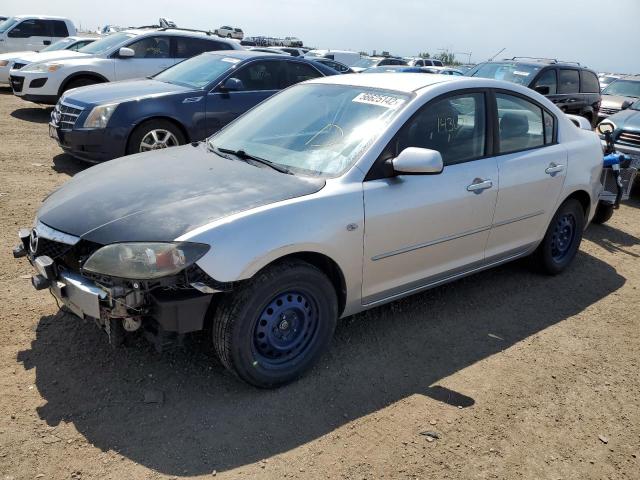 JM1BK12F881871809 - 2008 MAZDA 3 I SILVER photo 2