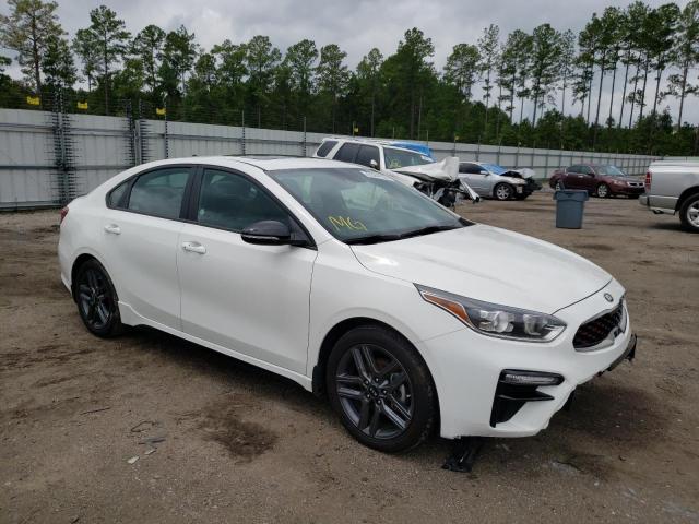 3KPF34AD1LE259974 - 2020 KIA FORTE GT L WHITE photo 1