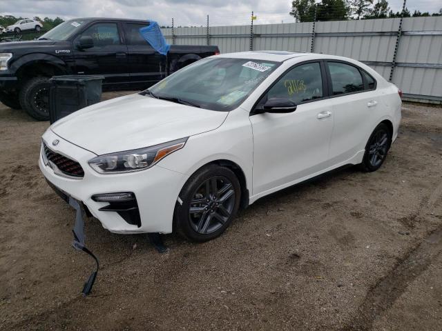 3KPF34AD1LE259974 - 2020 KIA FORTE GT L WHITE photo 2