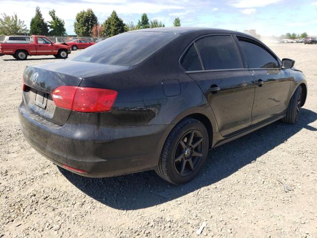 3VW2K7AJ2DM202051 - 2013 VOLKSWAGEN JETTA BASE BLACK photo 4