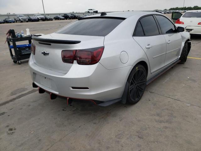 1G11C5SL9EF111224 - 2014 CHEVROLET MALIBU 1LT 银色 照片 4