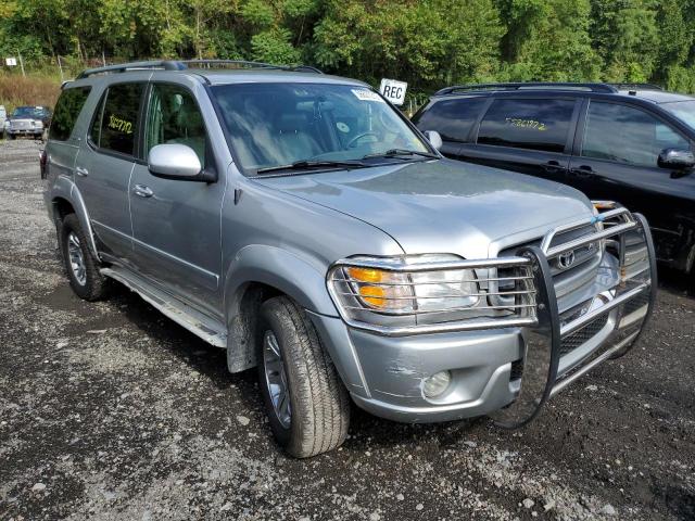 5TDBT48A83S192841 - 2003 TOYOTA SEQUOIA GRAY photo 1