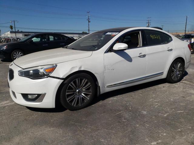 KNALN4D73E5133582 - 2014 KIA CADENZA PR WHITE photo 2