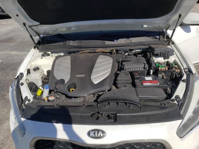 KNALN4D73E5133582 - 2014 KIA CADENZA PR WHITE photo 7