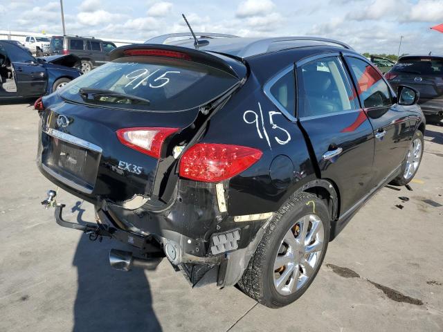 JN1AJ0HP5CM400235 - 2012 INFINITI EX35 BASE BLACK photo 4