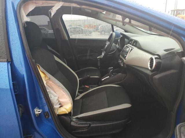 3N1CN8EV7LL883364 - 2020 NISSAN VERSA SV BLUE photo 5