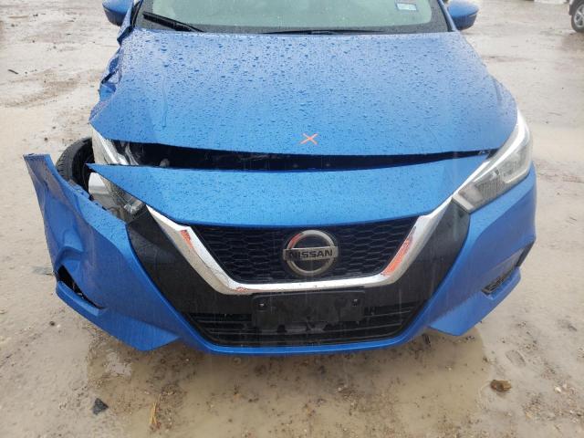 3N1CN8EV7LL883364 - 2020 NISSAN VERSA SV BLUE photo 7