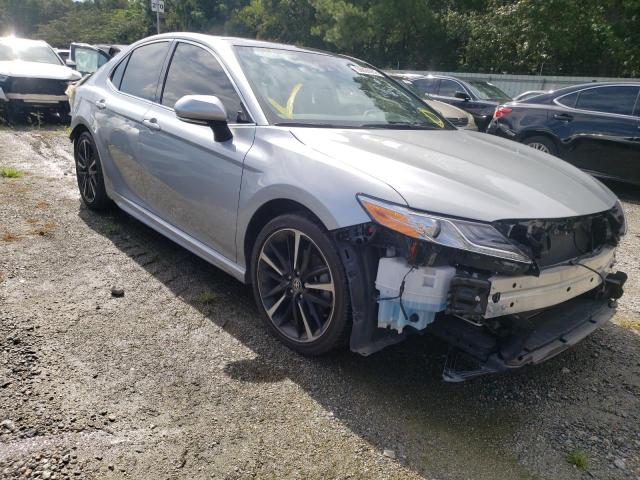 4T1K61AK5LU395640 - 2020 TOYOTA CAMRY XSE SILVER photo 1