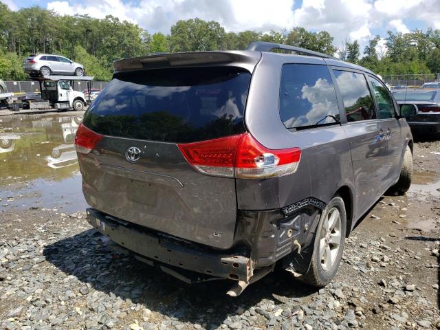 5TDKK3DC7BS148381 - 2011 TOYOTA SIENNA LE  photo 4