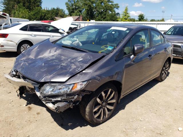 19XFB2F98EE248808 - 2014 HONDA CIVIC EXL 石墨色 照片 2