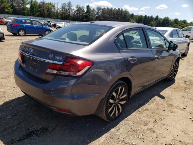 19XFB2F98EE248808 - 2014 HONDA CIVIC EXL 石墨色 照片 4