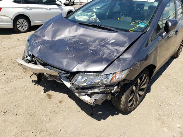 19XFB2F98EE248808 - 2014 HONDA CIVIC EXL 石墨色 照片 9
