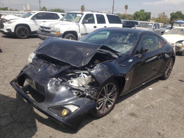 JF1ZNAA18D1714731 - 2013 TOYOTA SCION FR-S BLACK photo 2