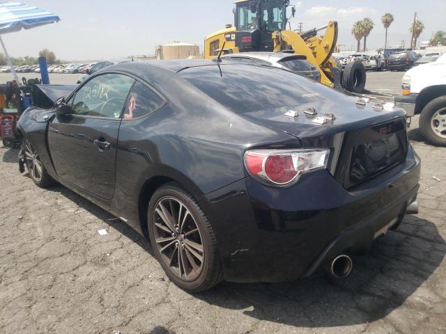 JF1ZNAA18D1714731 - 2013 TOYOTA SCION FR-S BLACK photo 3